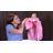 Kisses Rectangle Rocking Doll Bassinet - Pink/White