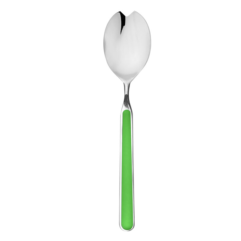 Fantasia Salad Serving Spoon - 12 Piece, Apple Green