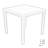 Schaffa Square Garden Table