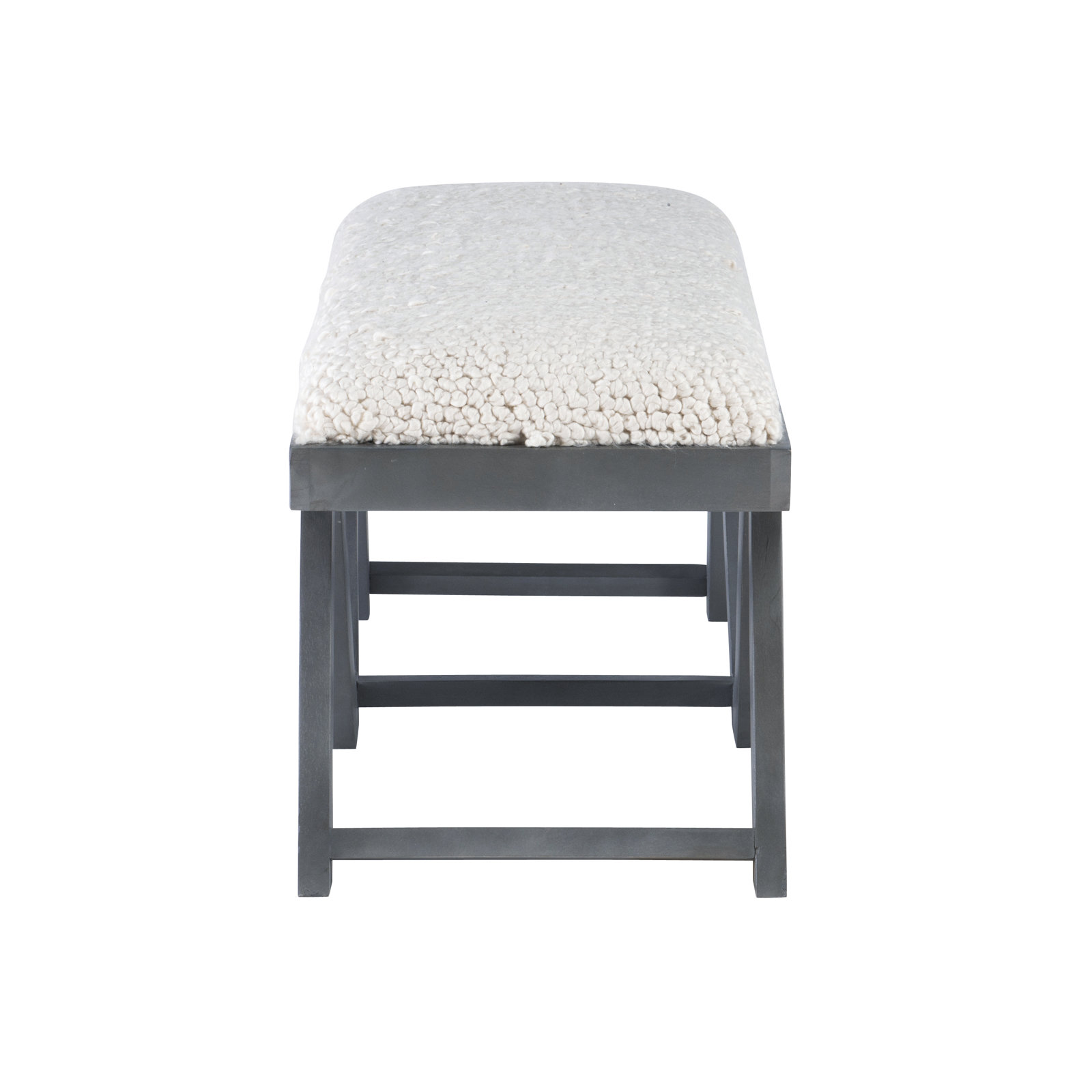 Felicity 46" Bedroom Bench, Gray