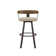 Drees Swivel Upholstered Counter & Bar Stool with Wood Backrest