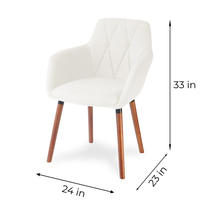 Carvalho Cavender Square 31.5'' L x 31.5'' W Dining Set, Cream