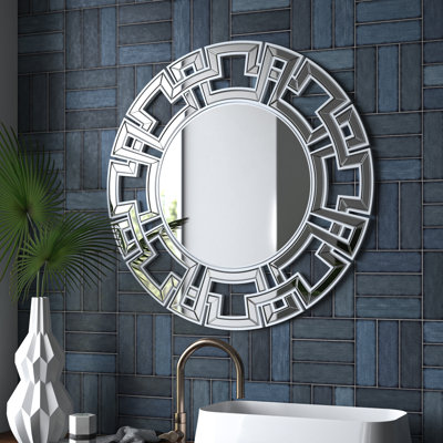 Andice Glass Flat Wall Mirror