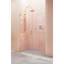 Illume 52 in. x 78 in. Fully Frameless Wall Hinge Shower Door-795555588