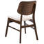 44cm H Fabric Upholstered Accent in White
