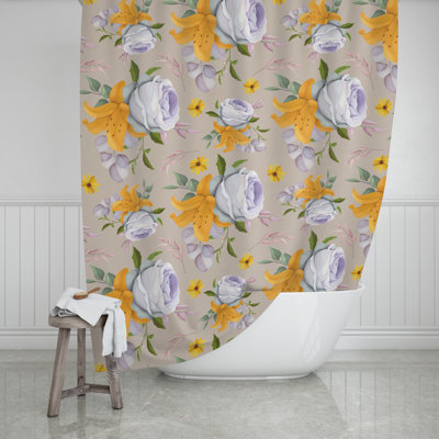 Floral Shower Curtain