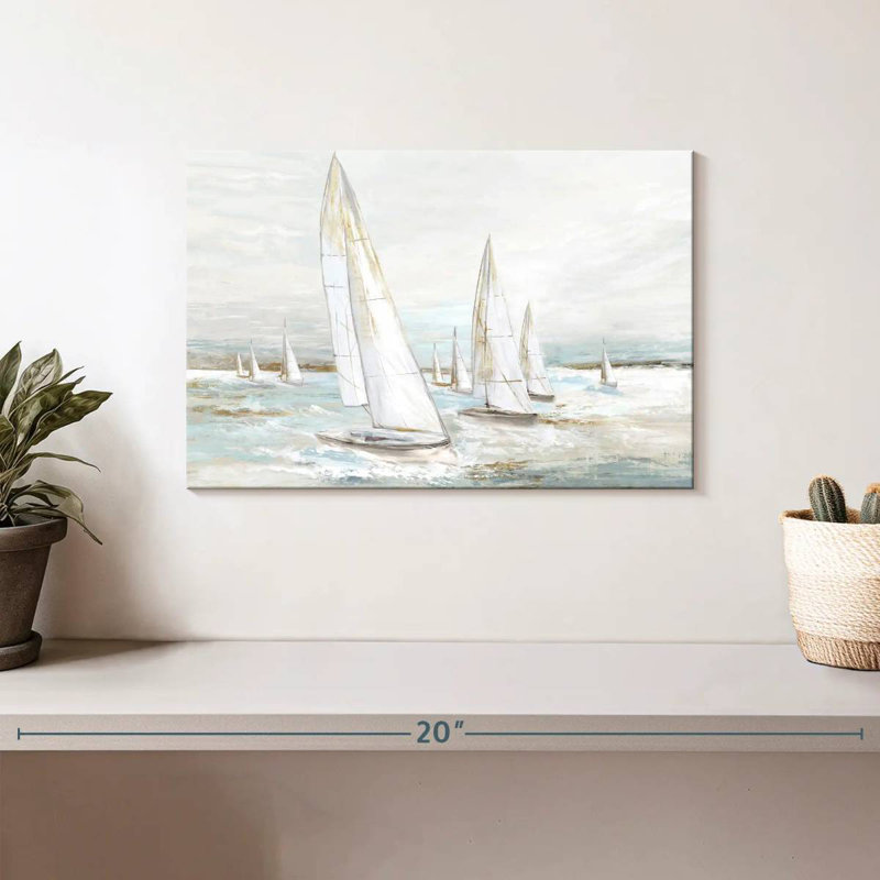 Mehar Windswept Sails I, 8" H x 12" W