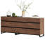 Commode 2 en 1 avec 9 tiroirs, commode moderne avec tablette réglable et base en métal, organisateurs de placard et armoire de rangement pour chambre à coucher-1383150664