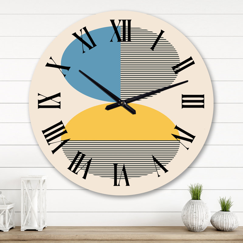 Horloge murale surdimensionnée Minimal, Grand