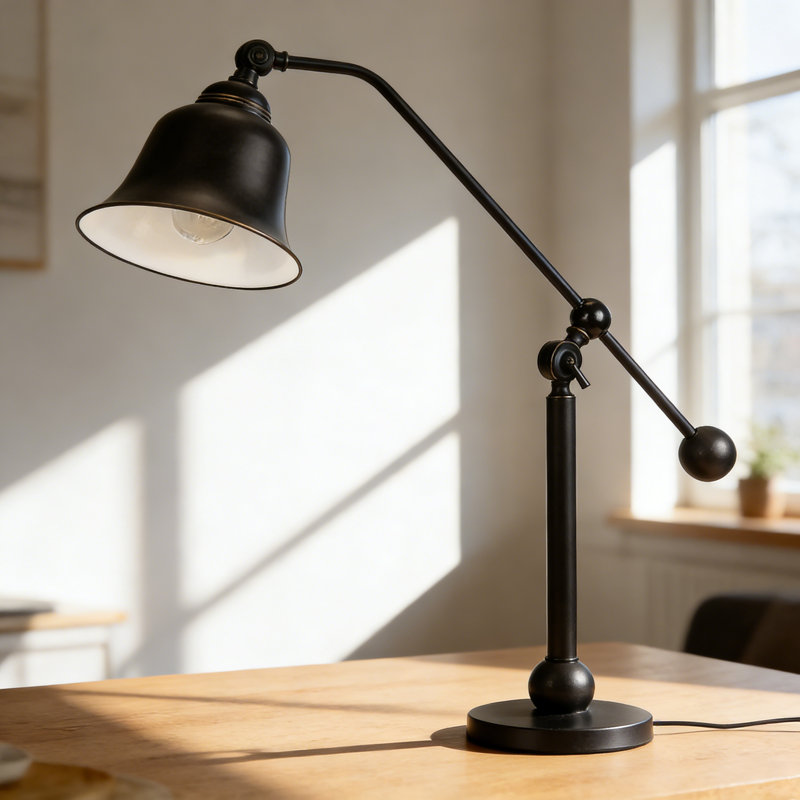 Lampe sur pied en forme de cloche Edmond