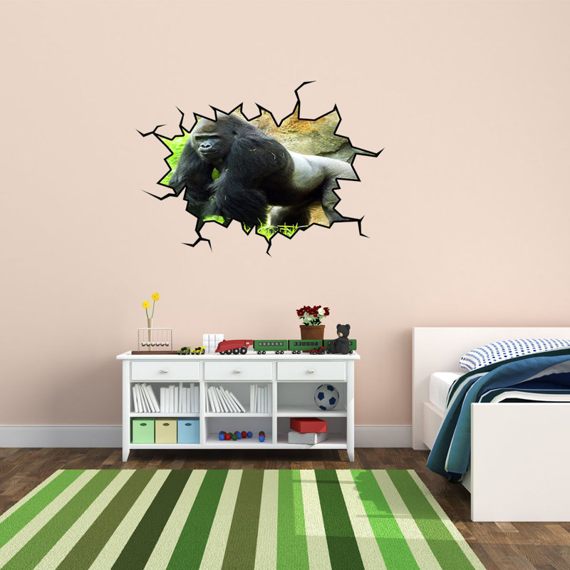 Animals Wall Decal, 24" H x 30" W x 0.01" D