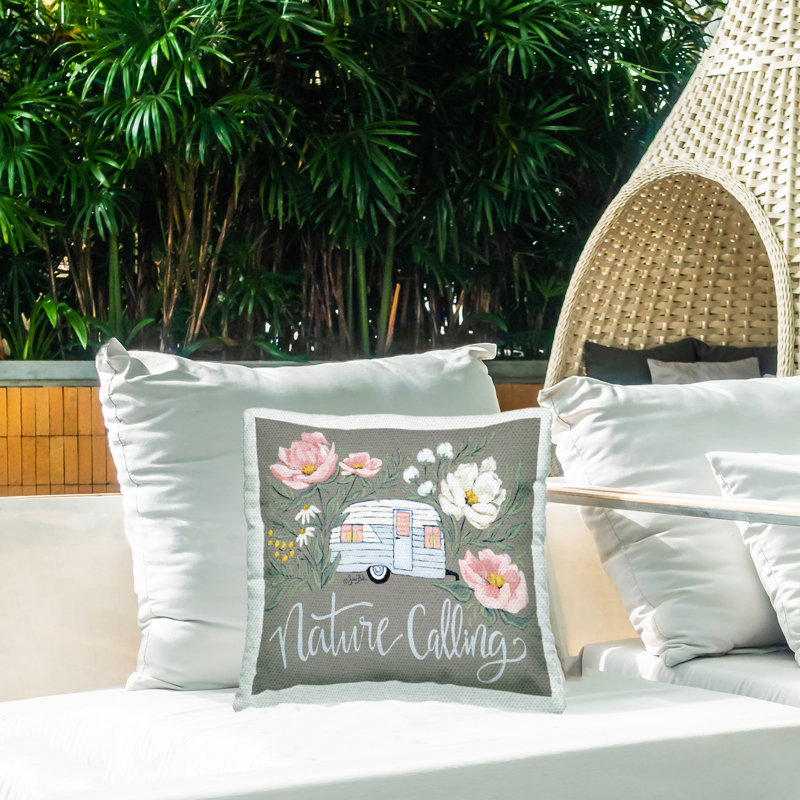 Housse et insert de coussin décoratif en polyester