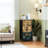 4 Drawer Dresser for Bedroom, Narrow Chest of Drawers, Wooden Top and Study Iron Frame 18"x37.5"-(WxH)