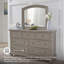 Commode double 7 tiroirs avec miroir Austinburg
