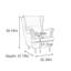 Fauteuil inclinable de loisirs Palladino-558831249