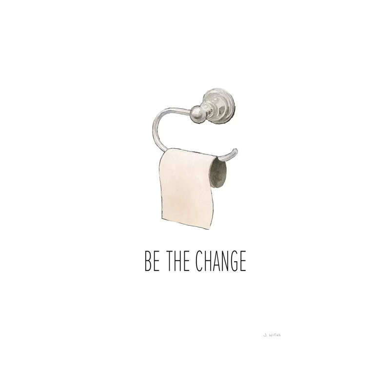 Be The Change by James Wiens - Wrapped Canvas Gallery-Wrapped Canvas Giclée, 20.32 cm H x 30.48 cm W