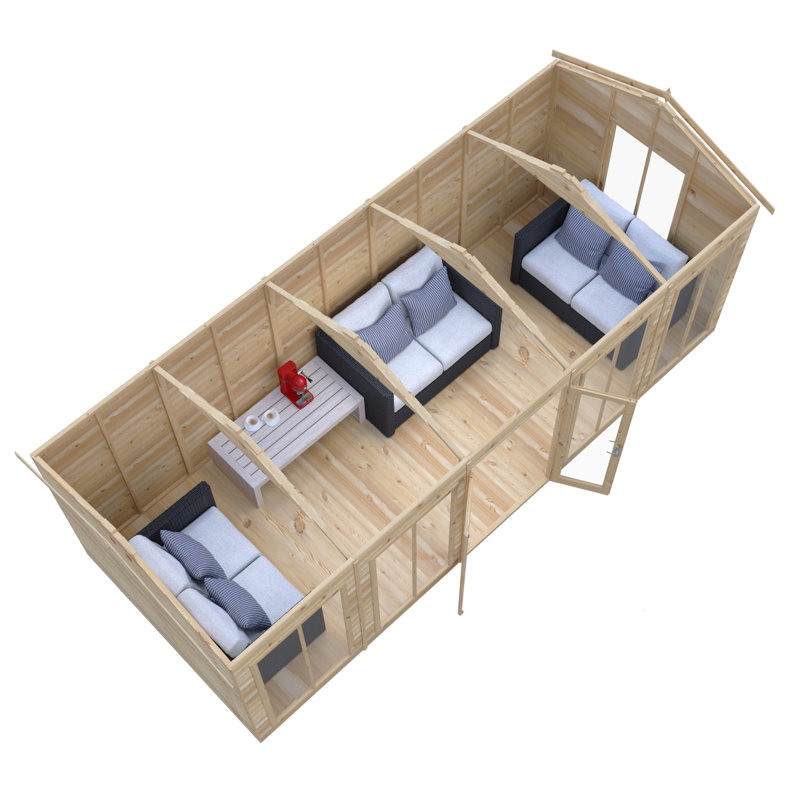 Mayflower 20 ft x 8 ft Summerhouse