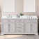 Currahee 72'' Free-standing Double Bathroom Vanity with Engineered Stone Vanity Top
