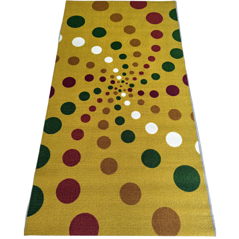 Leif Polka Dots Area Rug, Runner 49 x 137cm