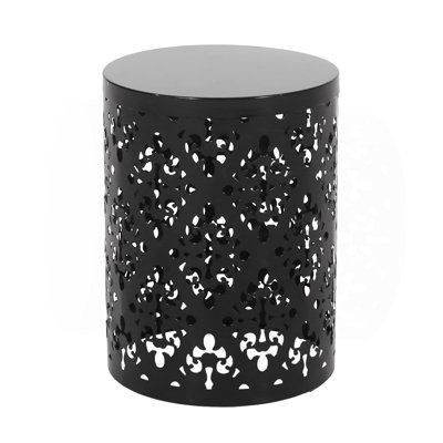 Outdoor Metal End Table -Large
