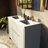 Lafarre 48 in W x 20 in D Double Bath Vanity and Gun Metal Faucet Set-104787393-113054919