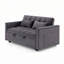 Canapé-lit pliable polyvalent de 54,33 pouces-123054103