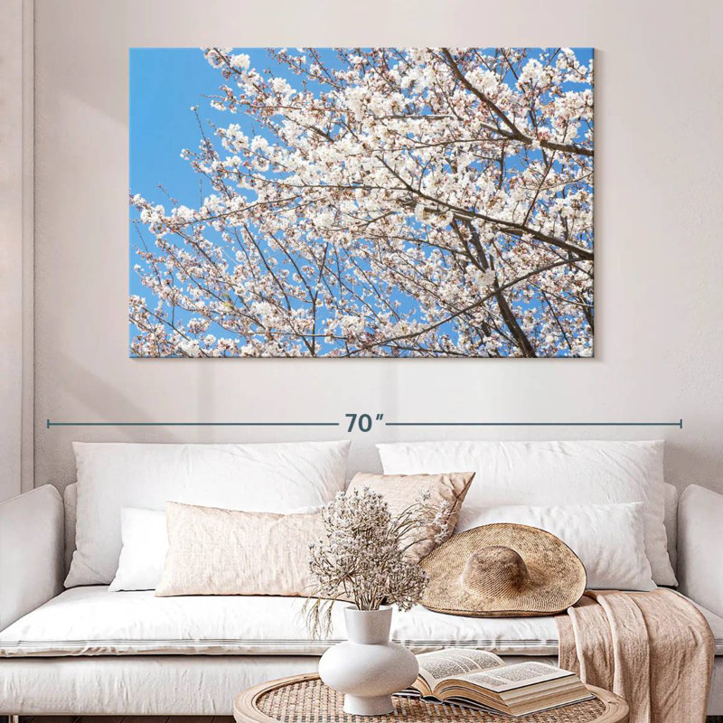 Harnek Japanese Cherry Blossom Tree, 34" H x 51" W