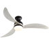 Nicola 52" 3 - Blade LED Standard Ceiling Fan with Remote Control and Light Kit Included