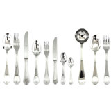 Leonardo 99 - Piece Stainless Steel Flatware Set - Service for 12