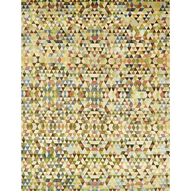 Tapis abstrait moderne Amayrany 515, Rectangle de 5 pi x 8 pi