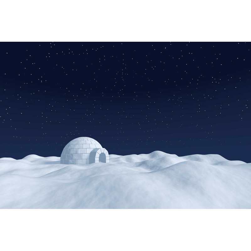 " Igloo Icehouse " by Alexeyvs, 30" W x 20" H
