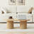 39.38'' W Oval Single Coffee Table-814241052