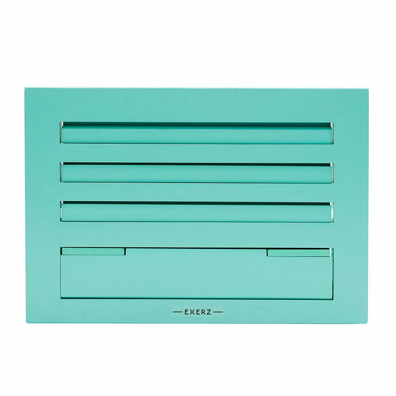 Support pour livres de bureau, Turquoise