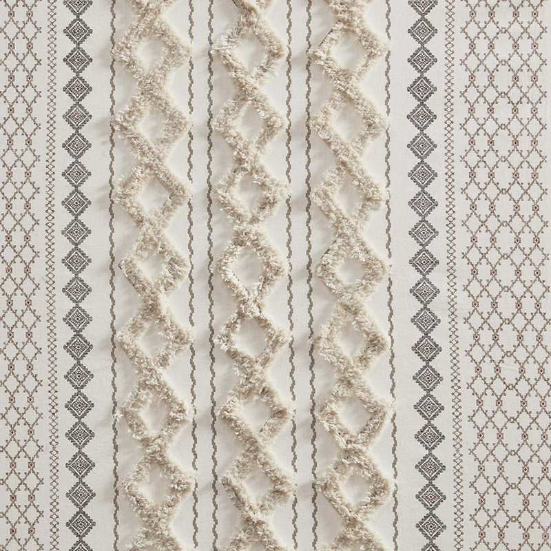 Rideau obscurcissant Cutrer, L 50 po x L 84 po, Beige