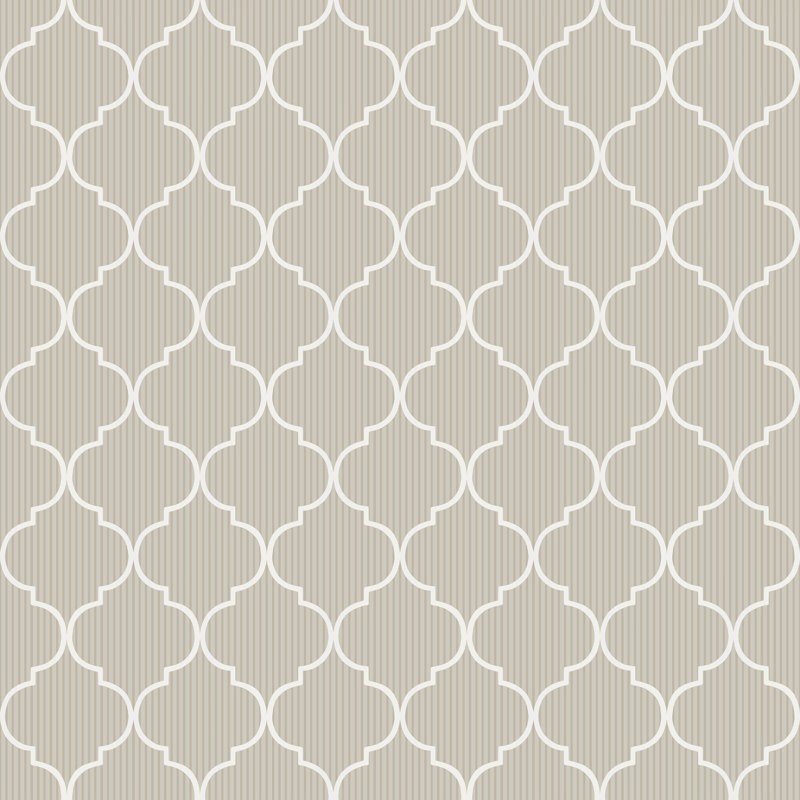 Ackeron 10m x 53cm Textured Matte Wallpaper Roll, Beige/Cream