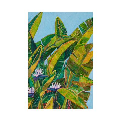 Giant Bird Of Paradise II by Heather Nagy - Gallery-Wrapped Canvas Giclée on Canvas