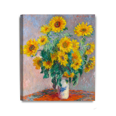 " Monet Sunflowers " by Claude Monet