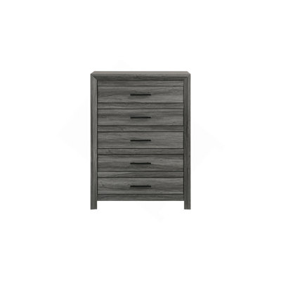 Commode 5 tiroirs Modern Woodcrafted pour un rangement et un style polyvalents