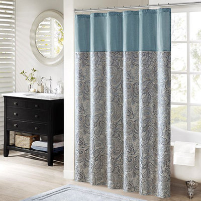Rideau de douche jacquard