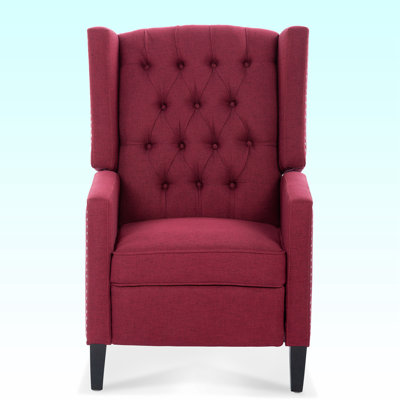 Margheoala Modern Manual Wing Chair Recliner Wide Wing Chair, High Deep Pull Chair, Sitting Chair