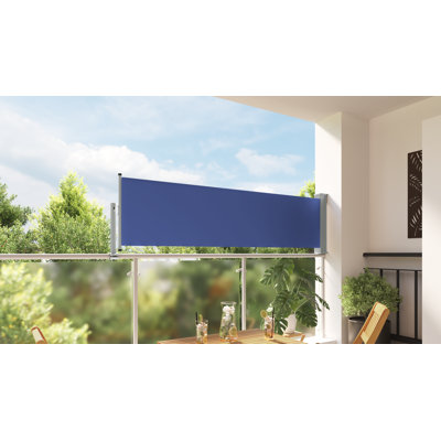 Auvent 100% polyester de fer vidaXL