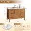 Ensemble de meuble-lavabo simple 48 po Howes