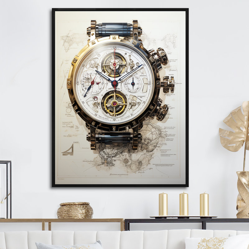 Impression de luxe sur toile, H 32 po x l 24 po x P 1 po, Cadre flottant noir