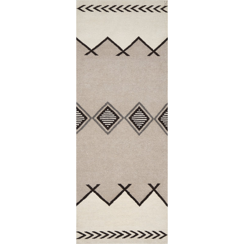 Mesa Wool Southwestern Area Rug, Runner 3' x 10'