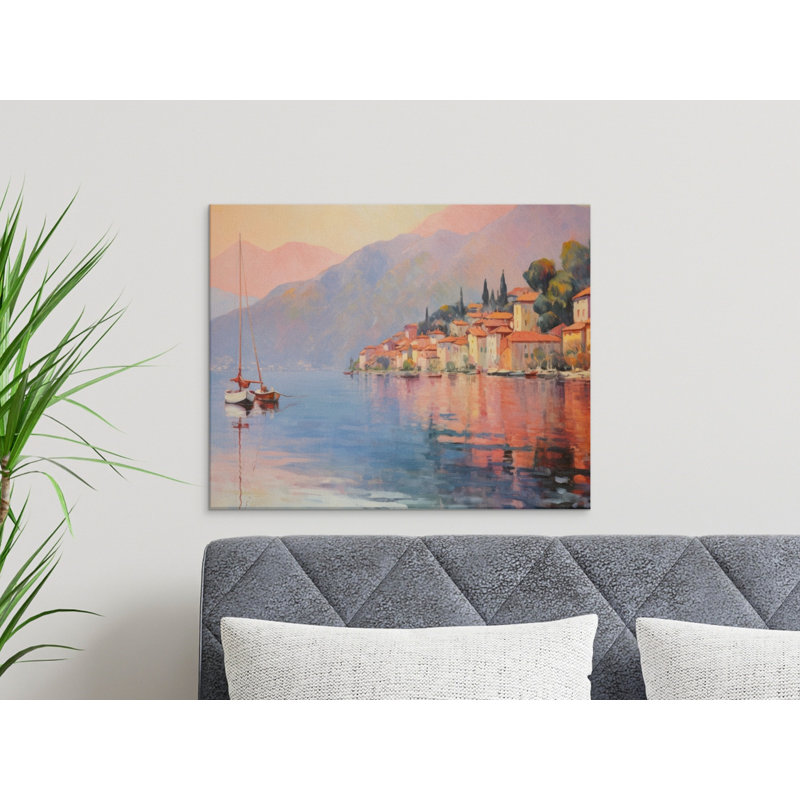 Posada Wrapped Canvas Print Set, 30x15