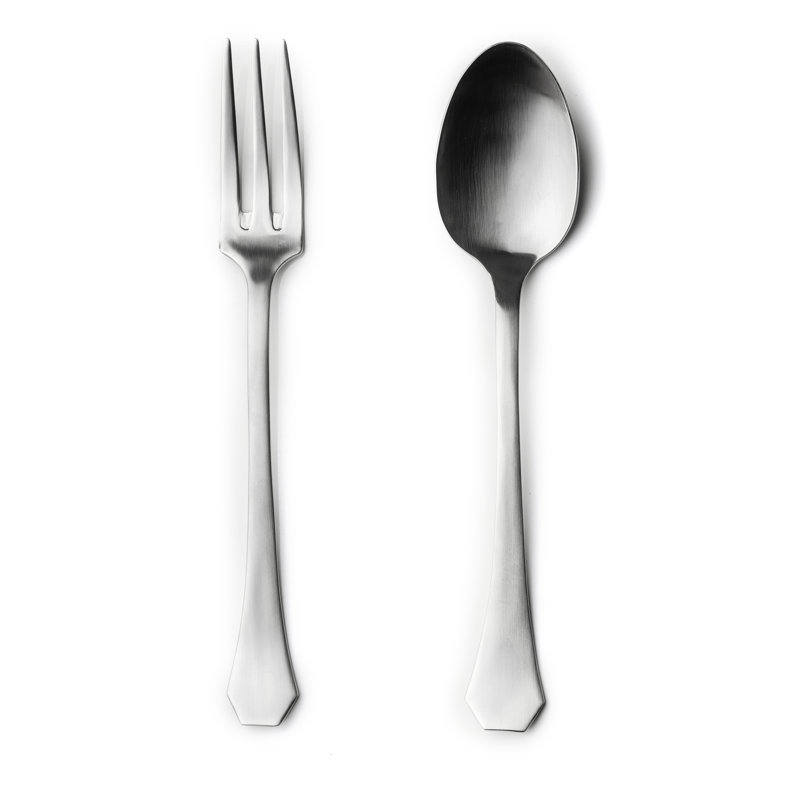 MEPRA MORETTO Stainless Steel Flatware Set, Ice Silver