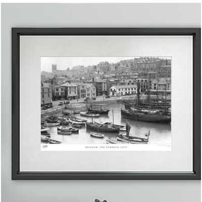 Brixham, The Harbour C1939 - Single Picture Frame Print