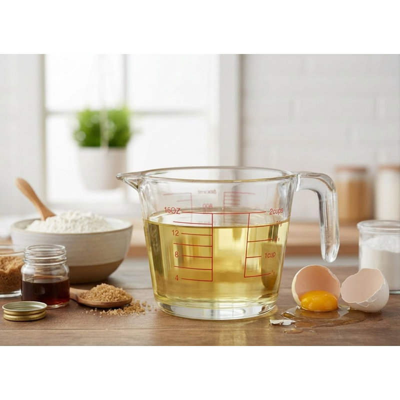 16.9 Oz Measuring Cup - Glass, 16oz