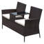 Streicher Powder Coated Steel Outdoor Bench-27863212