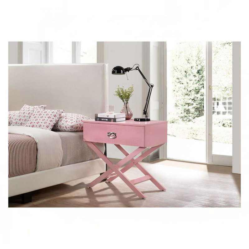 Nightstand, Pink